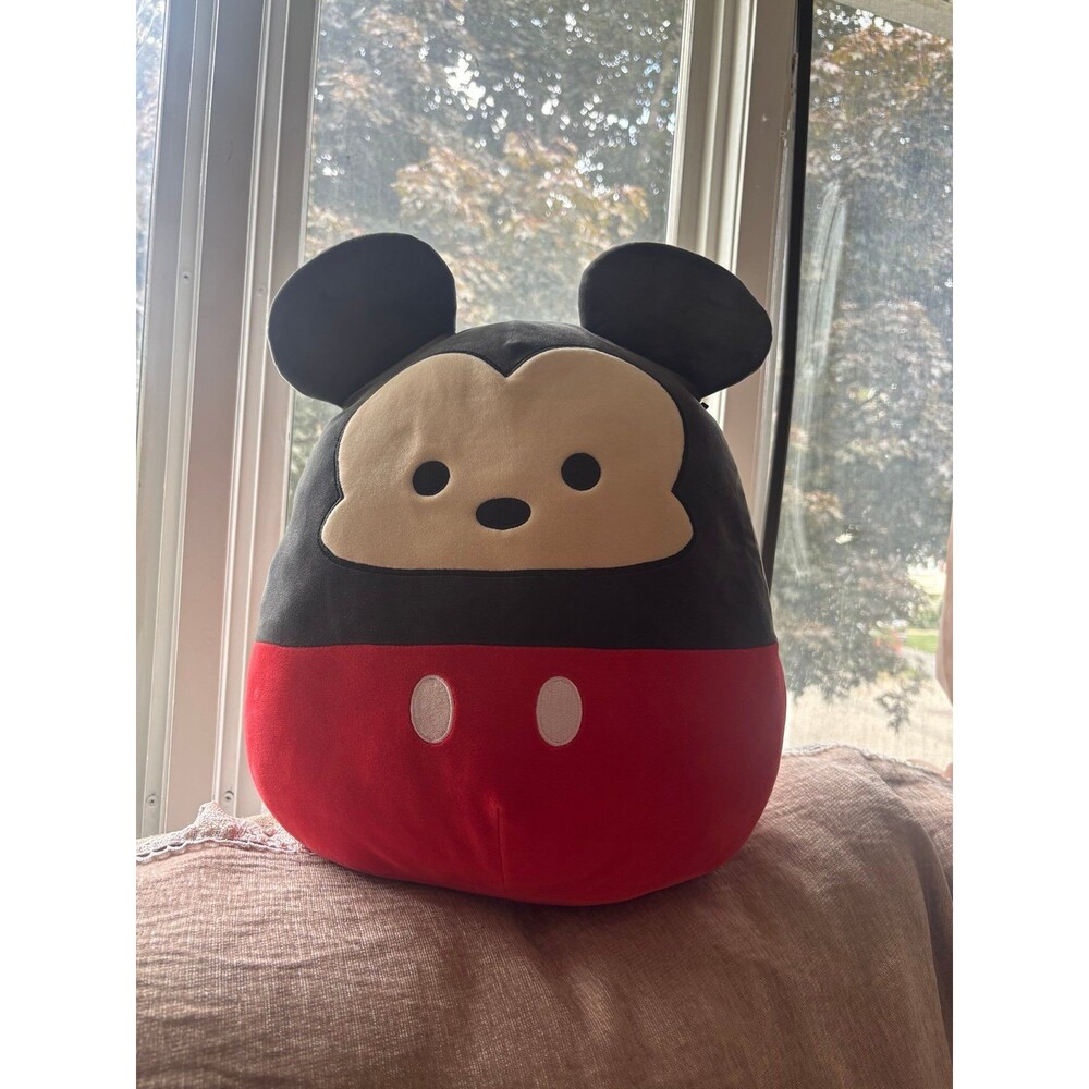 Disney Mickey Mouse Squishmallows Plush Kellytoy Soft Stuffed Character Toy
